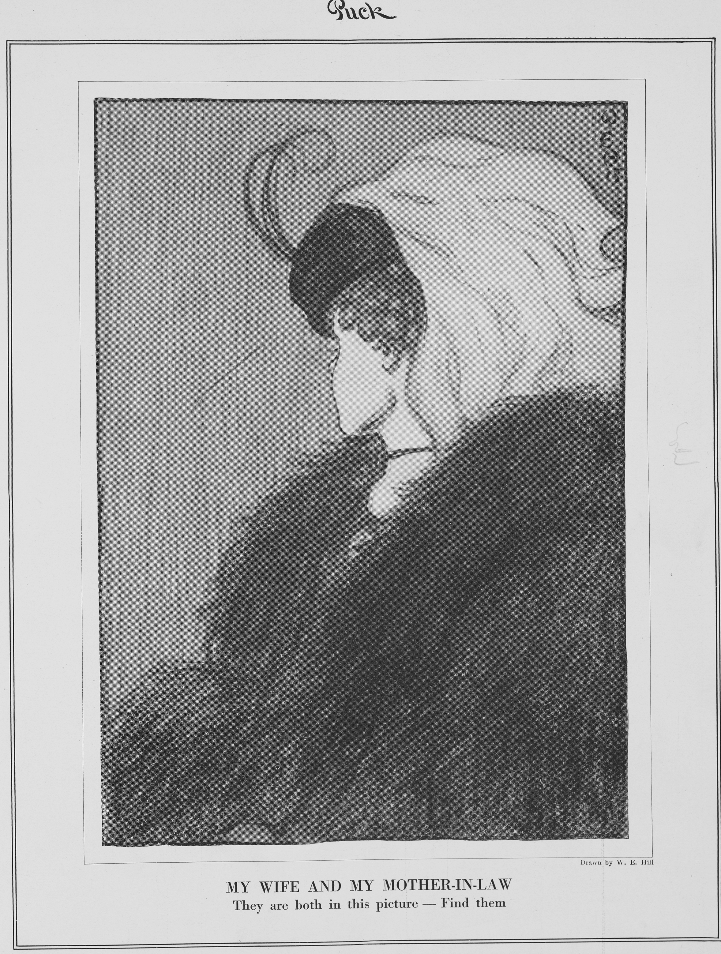 The same image can be seen in different ways. Likewise, the same data can be viewed through different causal lenses. From: My wife and my mother-in-law. They are both in this picture – find them. Prints \& Photographs Online Catalog, Library of Congress.  https://www.loc.gov/pictures/item/2010652001/. Retrieved 1 October 2025.